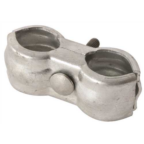 Galvanized double clamp for Protec and Protec Plus