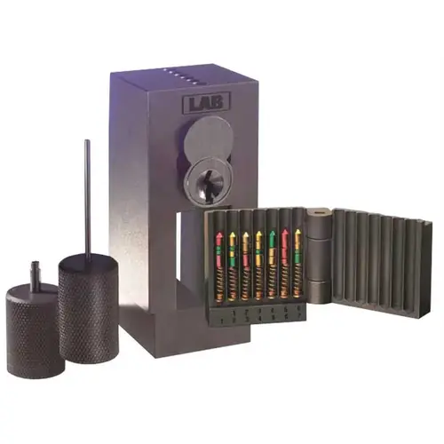ANNEX with slide out code book, capping instrument, and pin stack evictor Black