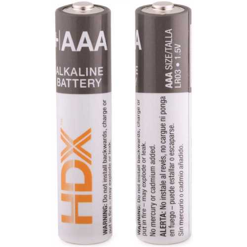 HDX 7171-100S Alkaline AAA Battery - pack of 100