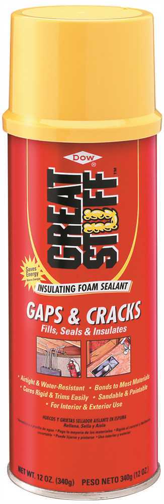 Dow 157901 Foam Sealant, Yellow, 12 oz Can Buy Now