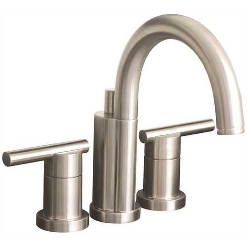 Premier 65421W-7101 Essen 4 in. Centerset 2-Handle Bathroom Faucet in Brushed Nickel