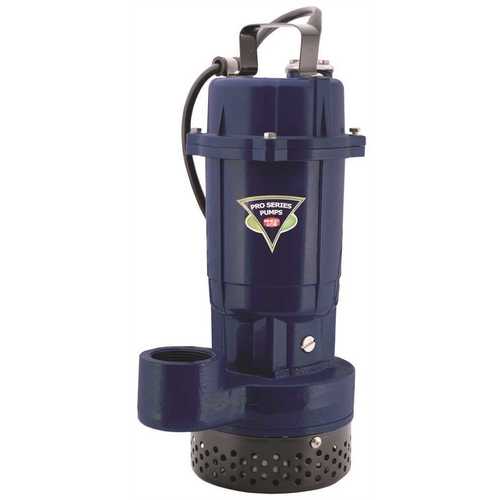 Pro Series Pumps ST1033-NS 1/3 HP Cast Iron / Cast Aluminum Submersible Sump Pump