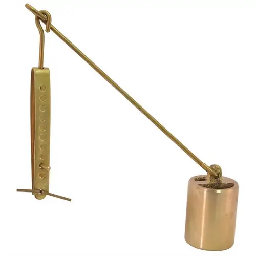 BATHTUB BUCKET AND LINKAGE, BRASS Finish