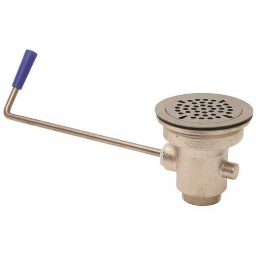 Premier 119126 COMMERCIAL STRAINER TWIST HANDLE 1-1/2 IN. DRAIN OUTLET Finish
