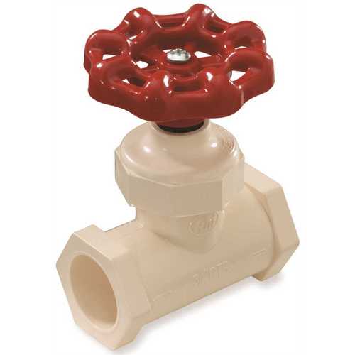 KBI SCC-0500-S 1/2 in. CPVC CTS Compression Supply Stop Valve