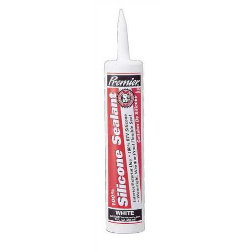 SILICONE SEALANT, 10.1 FL. OZ., WHITE