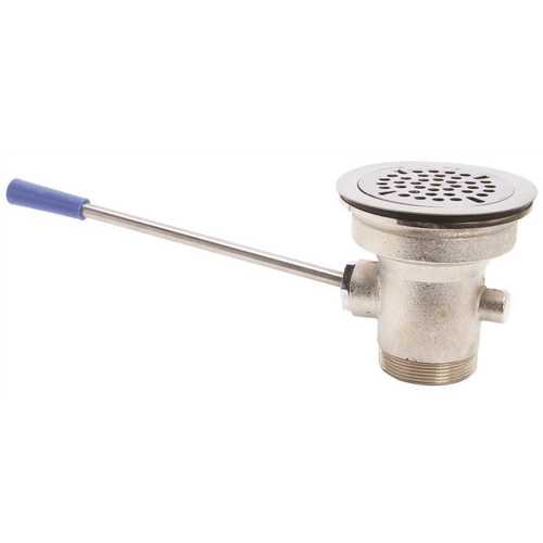 Premier 119123 COMMERCIAL STRAINER LEVER WASTE 2 IN. DRAIN OUTLET Finish