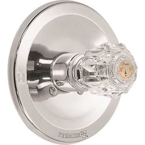 Premier 118162XCP6 1Handle Shower Faucet Trim Kit in Chrome pack of 6