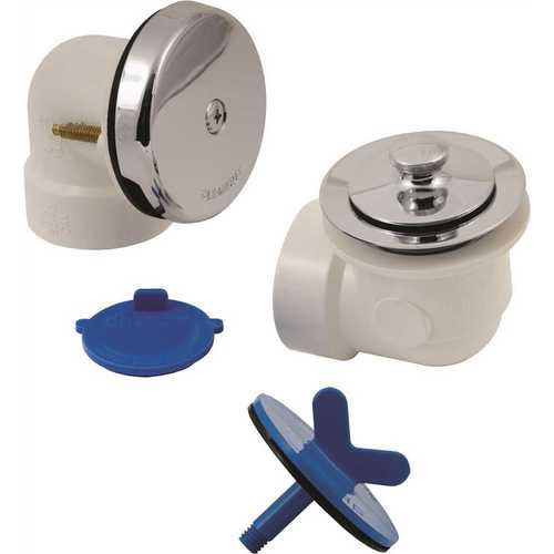 Sch. 40 Bath Waste Uni-Lift Half Kit chrome