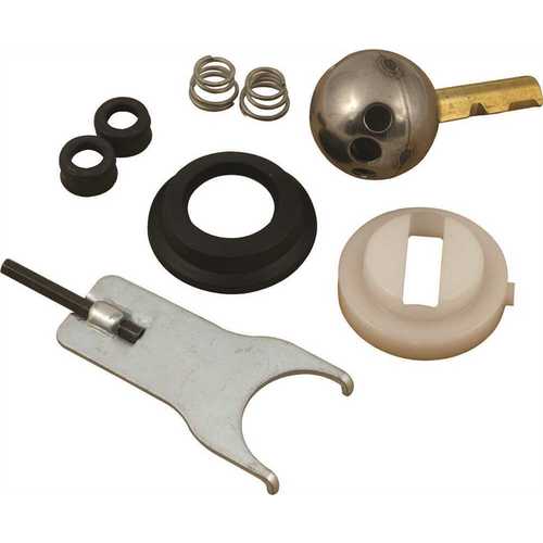 BrassCraft IB-133462 Repair Kit for Delta Crystal Knob Handle Single-Lever Faucets Assorted Colors