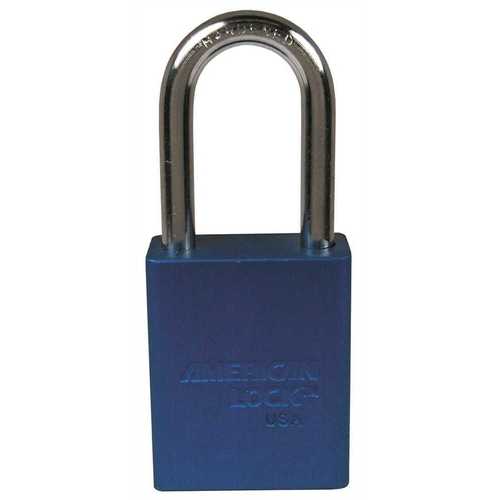 American Lock A1106 BLU 1-1/2 in. Padlock Aluminum Body, Blue KD