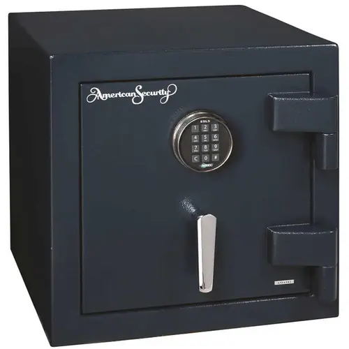 HOME SECURITY SAFES 1 SHELF WITH ESL5 ELECTRONIC LOCK blue