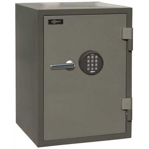 AMSEC FS1814E5 IMPORTED U.L. LISTED 1HR FIRE SAFE, 1 SHELF, 1 KEY LOCKING DRAWER, E5LP ELECTRONIC LOCK twotone