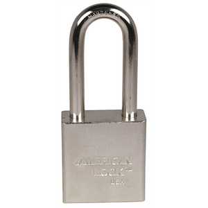 American Lock A5201 1-3/4 in. Padlock Solid Steel Body KD Triple Satin Chrome