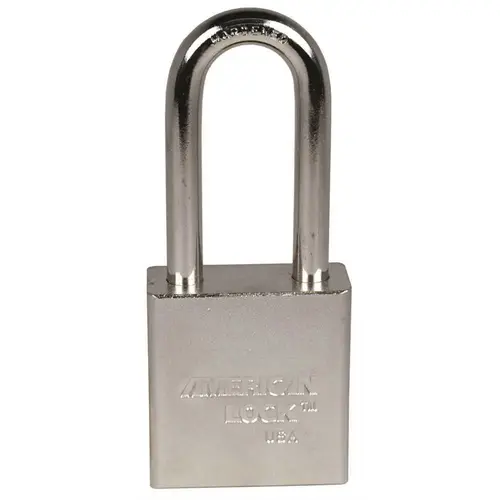 1-3/4 in. Padlock Solid Steel Body KD Triple Satin Chrome