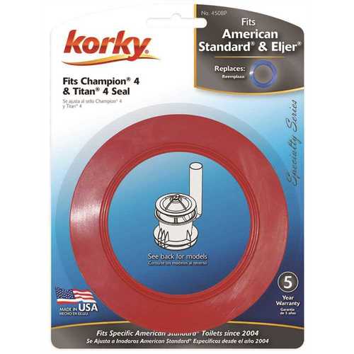 Korky 450CM Flush Valve Seal, Rubber