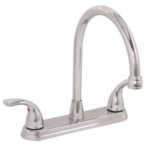 Premier 67710W-0001 Westlake Double Handle Standard Kitchen Faucet in Chrome