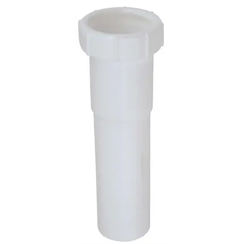 Durapro 172252 1-1/2 in. x 6 in. Slip-Joint Extention Tube White