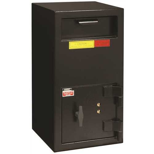 "B" RATE FRONT LOAD DEPOSITORY SAFE WITH KEY LOCK Dark Grey