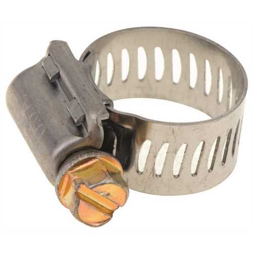 HOSE CLAMP, STAINLESS STEEL, 7/16 IN. TO 25/32 IN - pack of 10