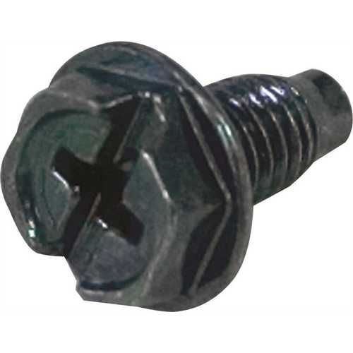 Topaz Electric 48 GREEN GROUNDING SCREW, 3/8 IN - pack of 100