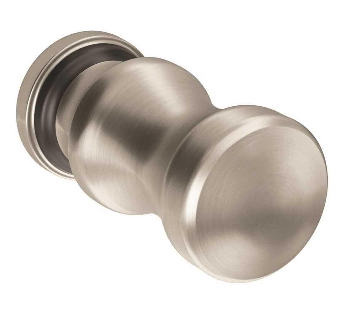 brushed nickel door knobs