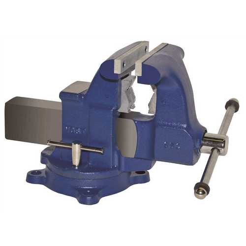 6-1/2 in. Medium Duty Tradesman Combination Pipe and Bench Vise - Swivel Base