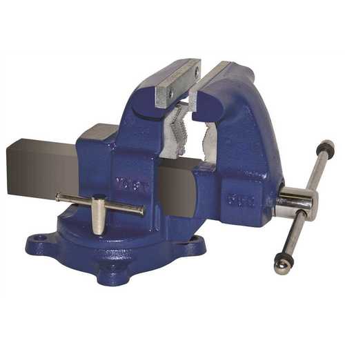 5-1/2 in. Medium Duty Tradesman Combination Pipe and Bench Vise - Swivel Base