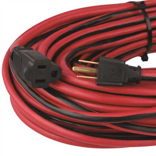 25 ft. 14/3 Extension Cord Black, Red