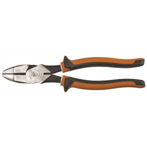 9 in. Electrician's Insulated High Leverage Side Cutting Pliers