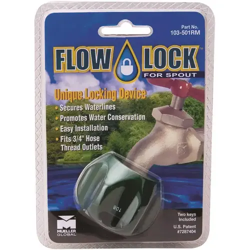 FLOW LOCK HOSE BIBB LOCK MIXED KEYED