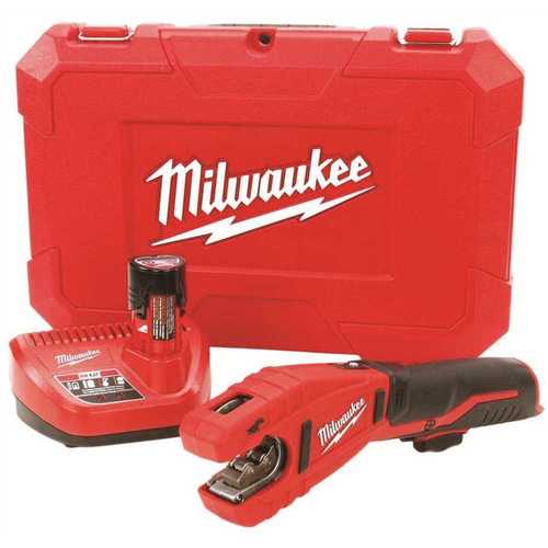 Milwaukee 247121 M12 12Volt LithiumIon Cordless Copper Tubing Cutter