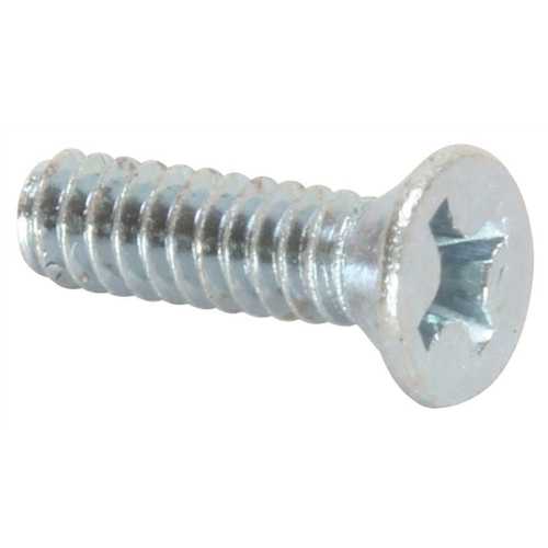 #6-32 x 1-1/2 in. Phillips Flat Head Machine Screw Zinc Plated - pack of 100