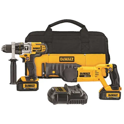 20V MAX* LITHIUM ION HAMMERDRILL / RECIP SAW COMBO KIT