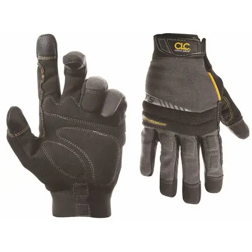 Handyman Large Hi Dexterity Work Gloves Pair Gray/Black