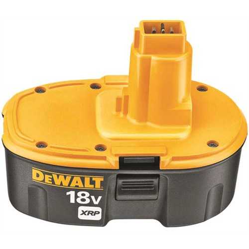 DEWALT DC9096 18-Volt XRP NiCd Extended Runtime Battery Pack 2.4Ah Black, Yellow