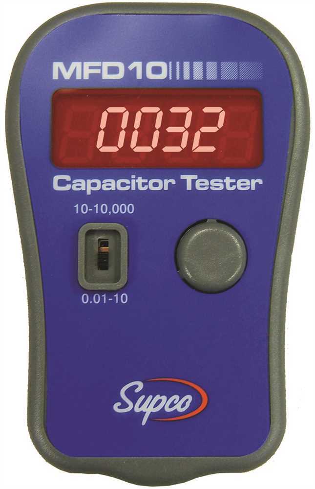 Capacitor tester online