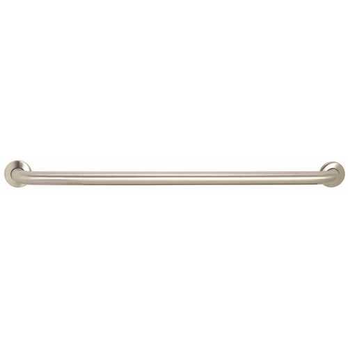 CONCEALED SCREW GRAB BAR, 1-1/2 IN. X 24 IN., SATIN STAINLESS