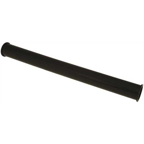 1-1/2 in. x 16 in. Double-Flanged Sink Tailpiece Black