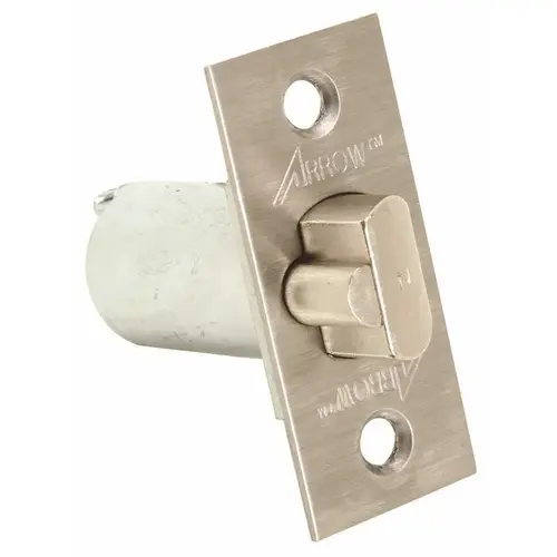 Arrow Deadlatch 2 3/8 " backset Satin Chrome  For Arrow M Series 2 3/8" Backset Flat Face