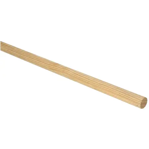 WOOD CLOSET POLE a 1-5/16 IN. X a 12 FT