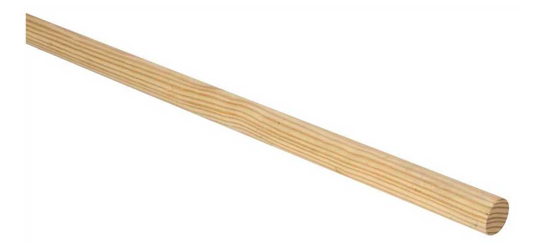 Moulding Millwork Wm 233 12 Wood Closet Pole 1 5 16 In