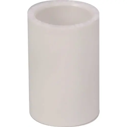 PVC SCH 40 COUPLING, 2 IN White