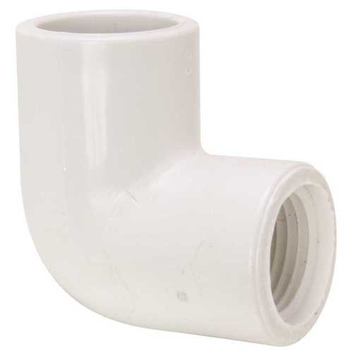 Mueller Streamline 407-007HC 3/4 in. Schedule 40 PVC 90-Degree Slip x FIPT Elbow