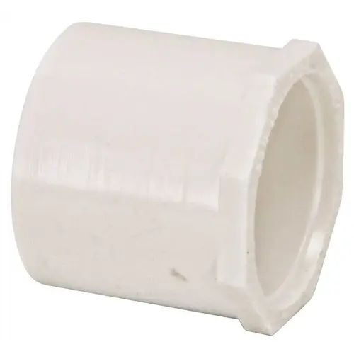 PVC SLIP BUSHING, 1 IN. X 3/4 IN White