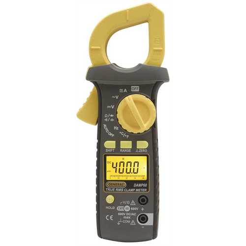 400 Amp AC/DC Auto Ranging Clamp Meter with True RMS