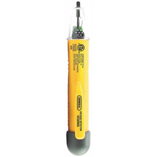 AUDIBLE AND VISUAL VOLTAGE TESTER, NON-CONTACT, UL LISTED