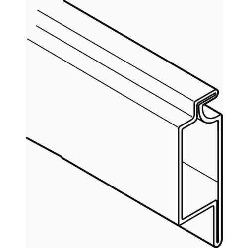 SCREEN FRAME, 3/8 IN. W X 6 FT. 3 IN. L, WHITE Pack of 20