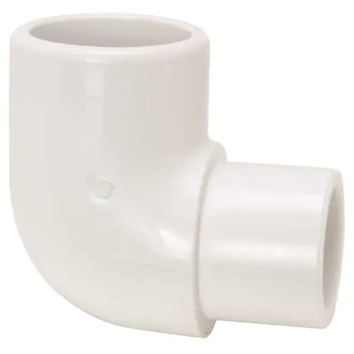 3/4 in. PVC Schedule 40 Pressure 90-Degree Spigot x Slip Street Elbow