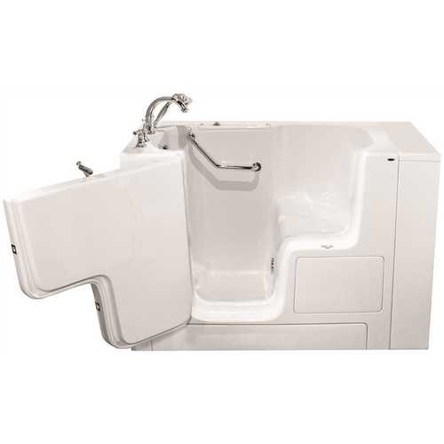 OOD Series 52 in. x 32 in. Walk-In Soaking Tub with Left Outward Opening Door in White